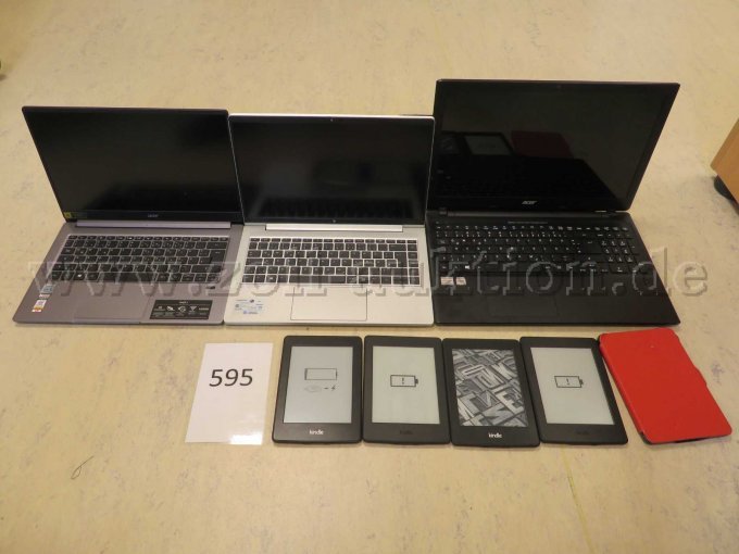 Laptops geöffnet