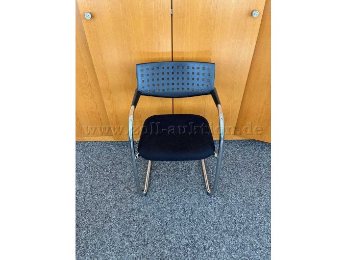 Vitra-Kunststoffrücken-Sitz schwarz-3