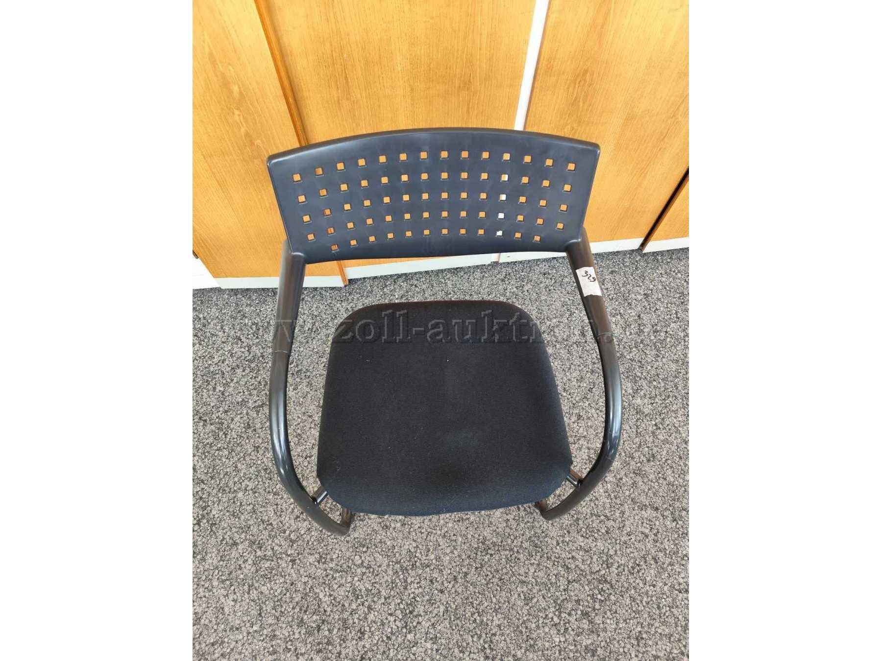 Vitra-Kunststoffrücken-Sitz schwarz-2