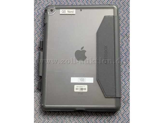 iPad7 Rückseite mit Hülle (Beispielbild)