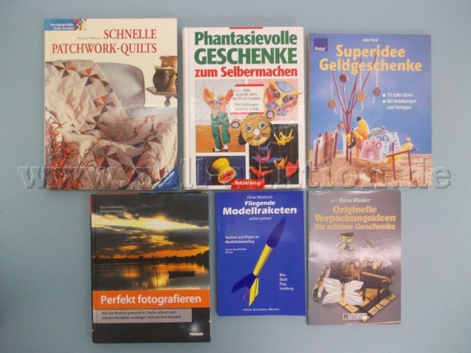 6 Bücher