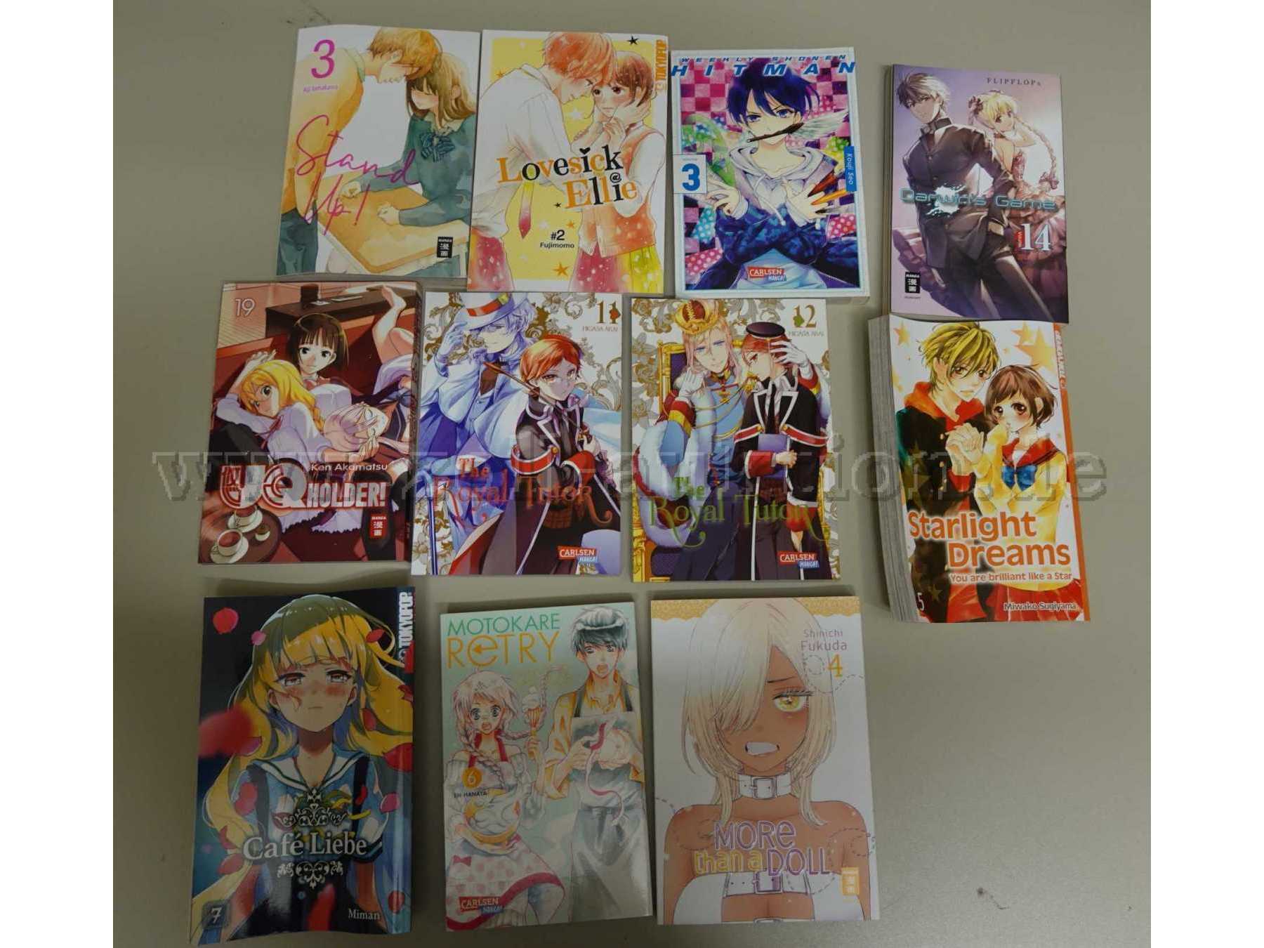 Gesamtansicht 11 Bücher