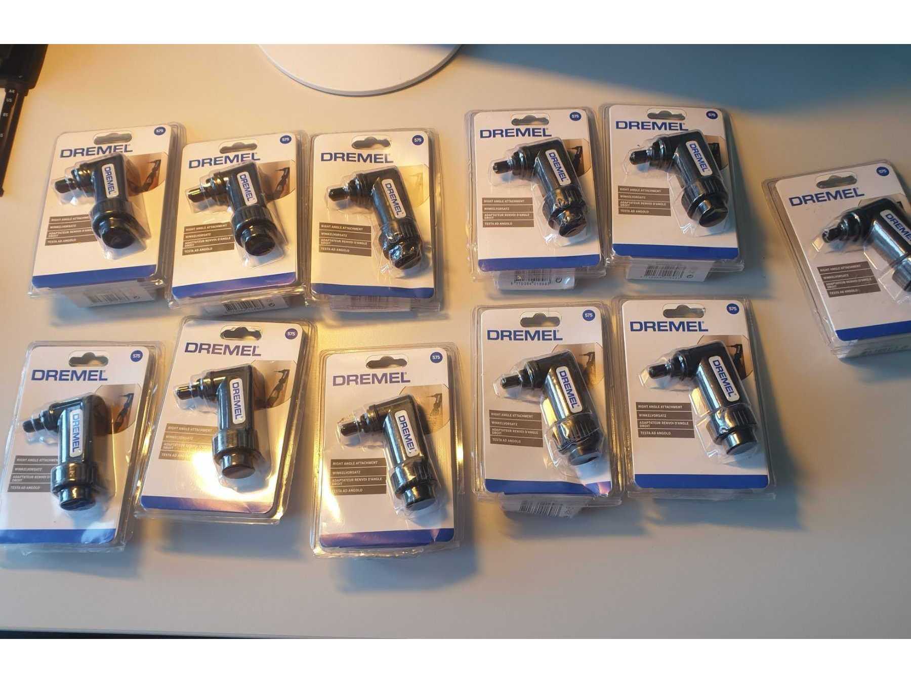11x Dremel Winkelvorsatz