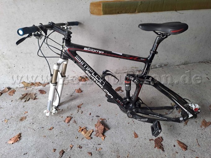 Detailansicht Simplon stomp SCS, MTB