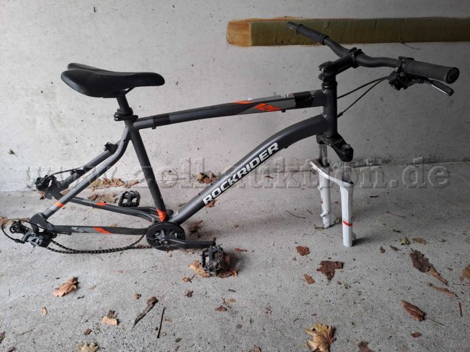 Detailansicht Rockrider, Trekkingrad