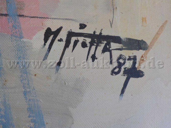Detailbild Signatur