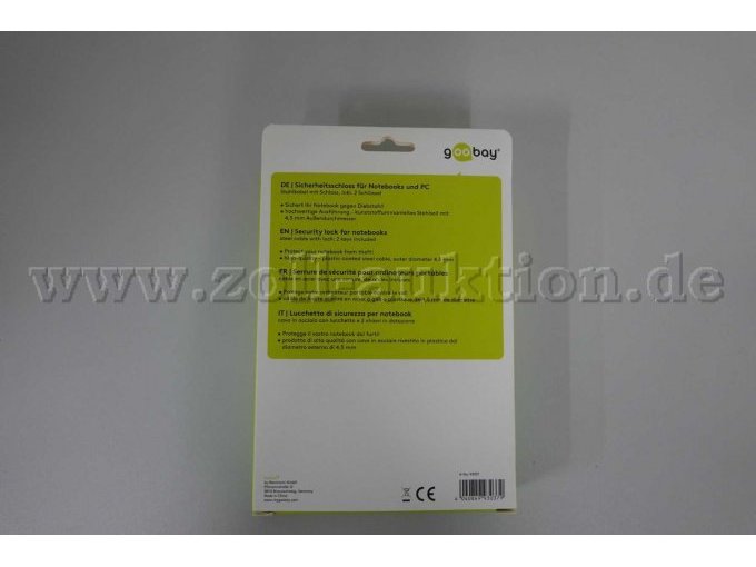 Goobay Sicherheitsschloss, in Originalverpackung