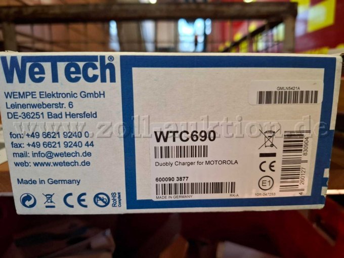 Verpackung 2-Fach Ladehalterung WTC690
