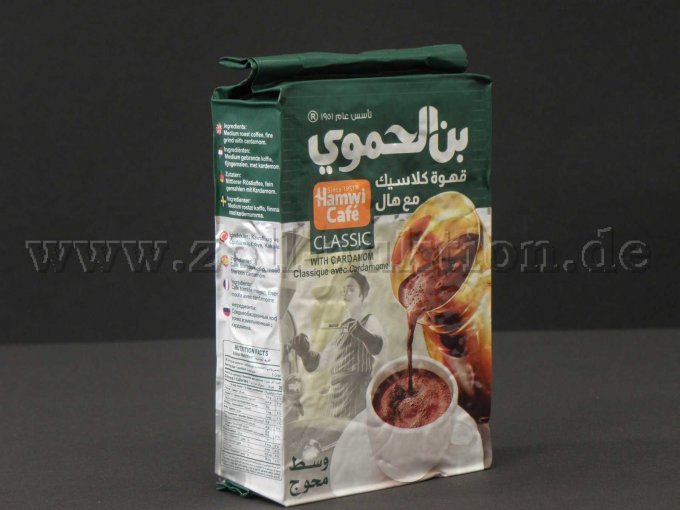 Hamwi Cafe Classic a180g leicht seitliche Ansicht