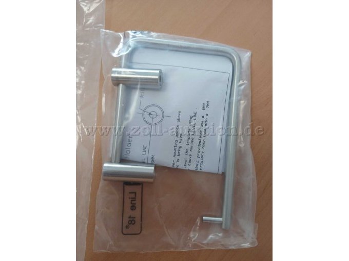 Verpackung mit Befestigungsmaterial