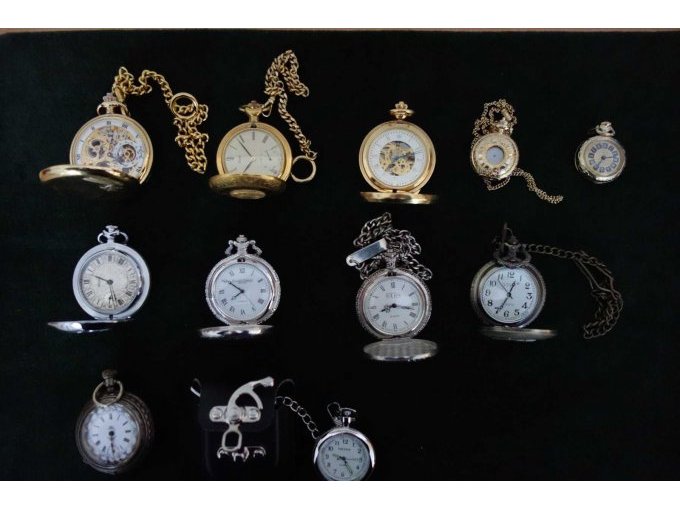 Taschenuhren Vorderseite/geöffnet Taschenuhren Vorderseite/geöffnet