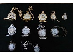 Taschenuhren Vorderseite/geöffnet