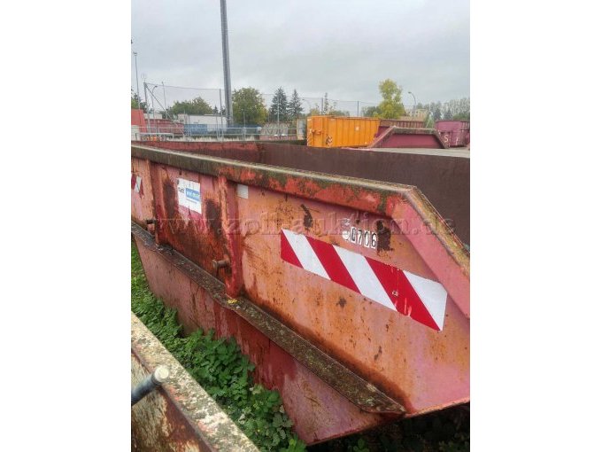 Absetzmulde ohne Deckel