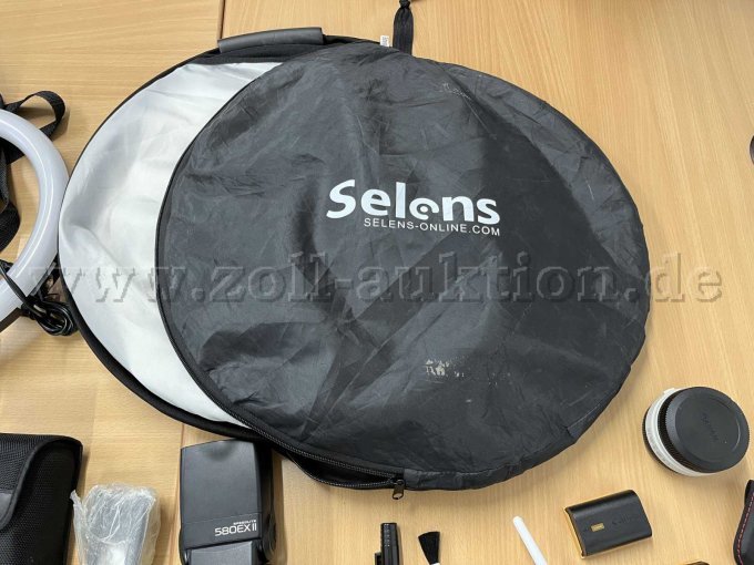 Falt-Diffuser von Selens, in Tasche.