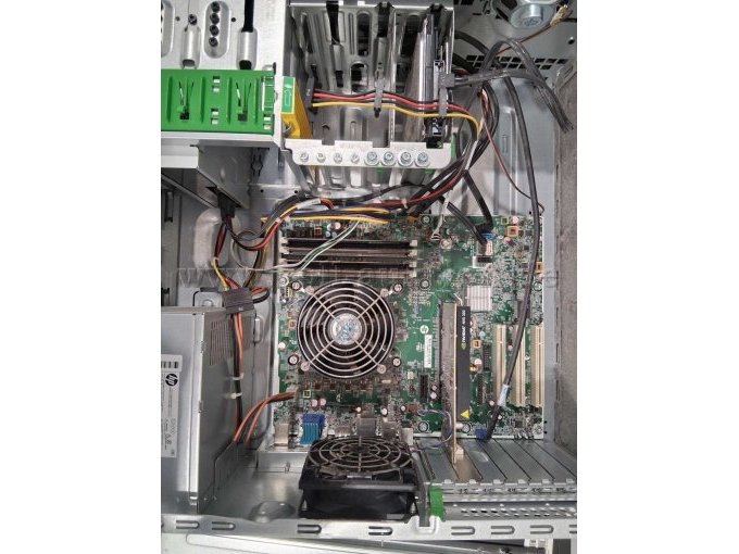 HP 8200 i7 Innenansicht mit Nvidia