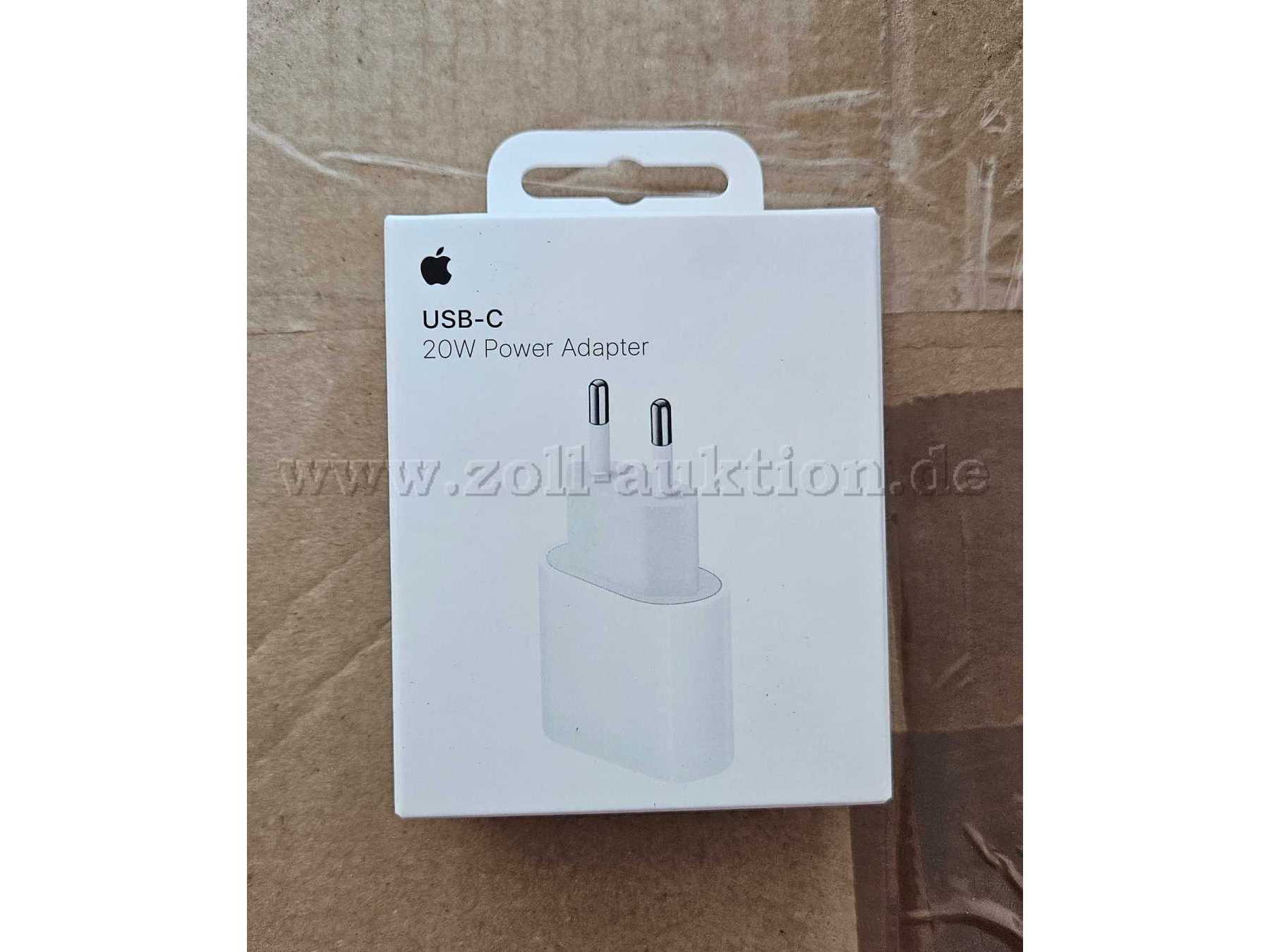 Verpackung von einem Apple USB-C Power Adapter