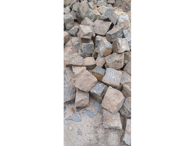 Natursteinpflaster - Nahaufnahme