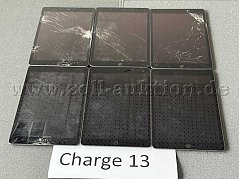 Vorderseite von 6 defekten iPads 1/2