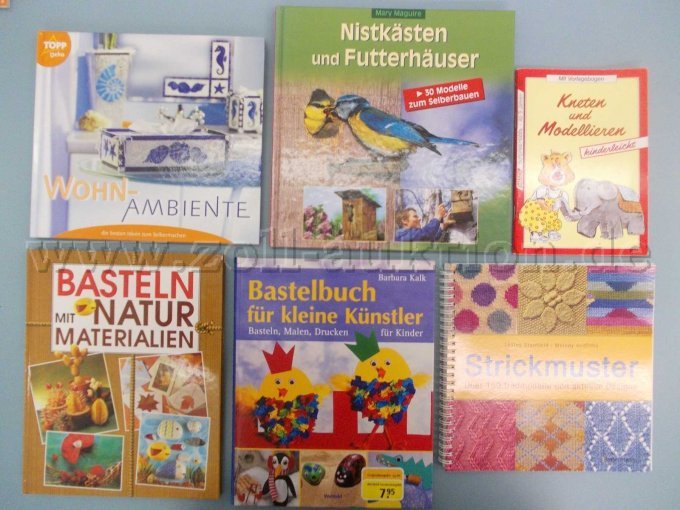 5 Bücher + 1 Heft