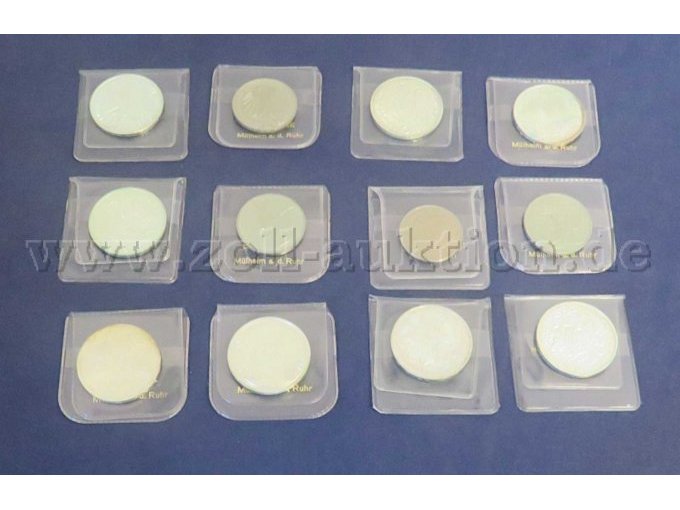 12 Deutsche Mark Münzen (8 x 625er Silber, 4 x Kupfer - Nickel) – foto 8 – kavel bij Zoll-Auktion, Emmerich am Rhein