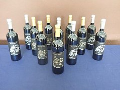 verschiedener Wein