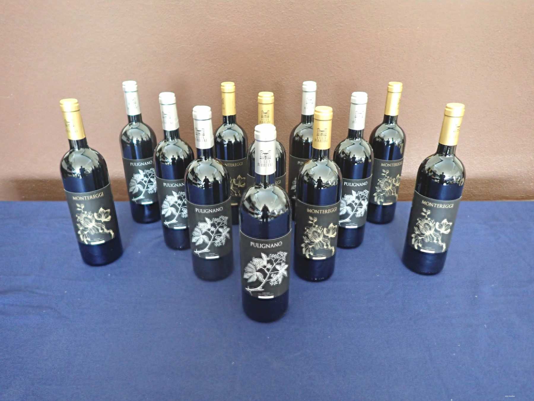 verschiedener Wein