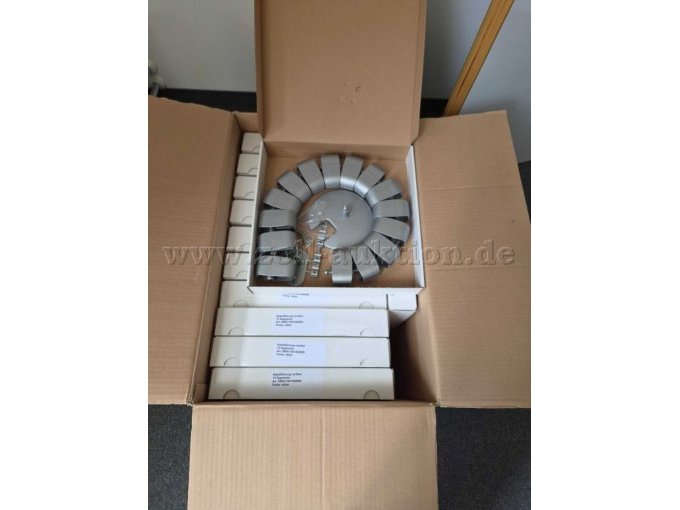Kabelspiralen (offen und verpackt) - Draufsicht