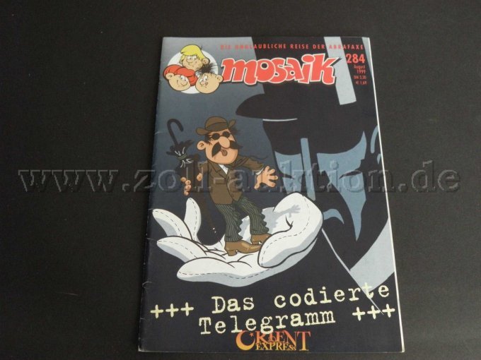 Heft 284 (August 1999): „Das codierte Telegramm“ (Orient-Express-Serie)