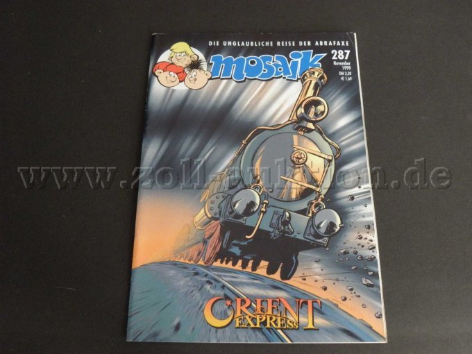 Heft 287 (November 1999): „Die Todesfahrt“ (Orient-Express-Serie)
