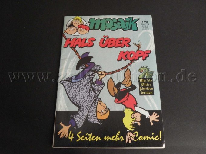 März (Heft 195): Hals über Kopf