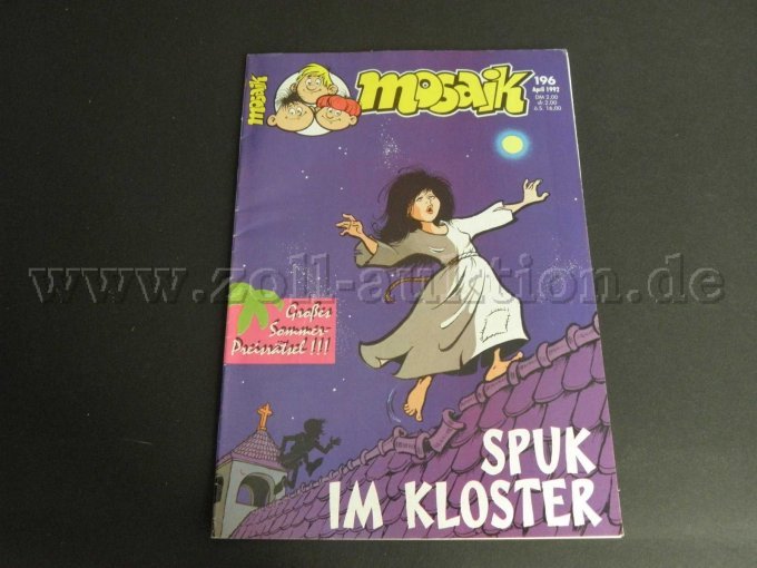 April (Heft 196): Spuk im Kloster