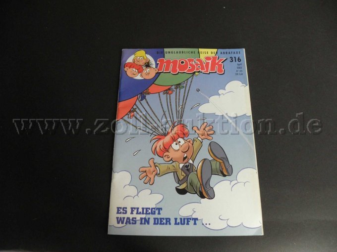 pril 2002 (Heft 316): Es fliegt was in der Luft