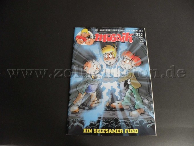 Oktober 2002 (Heft 322): Ein seltsamer Fund