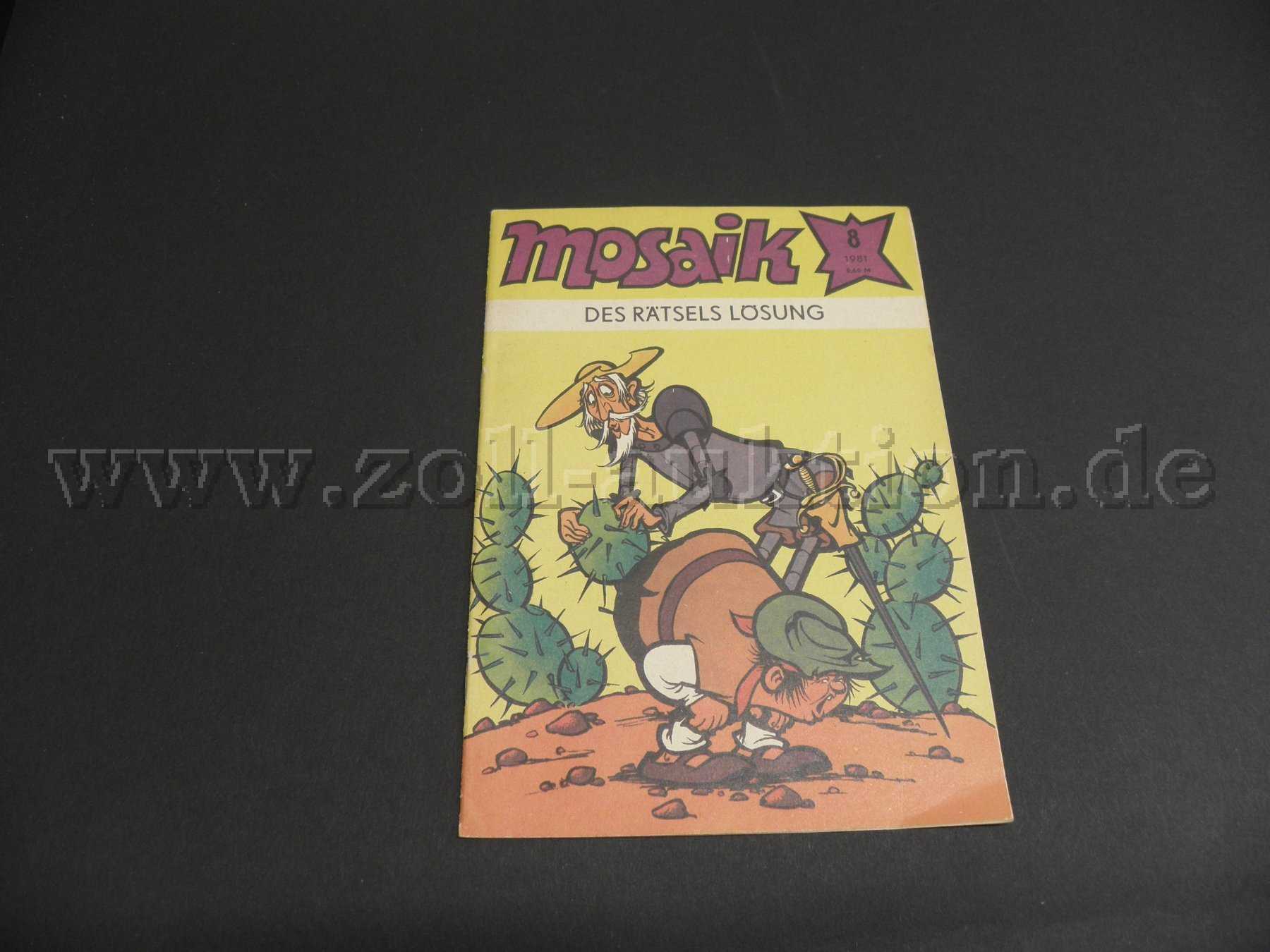 Heft 08/1981 (Nr. 68): Des Rätsels Lösung