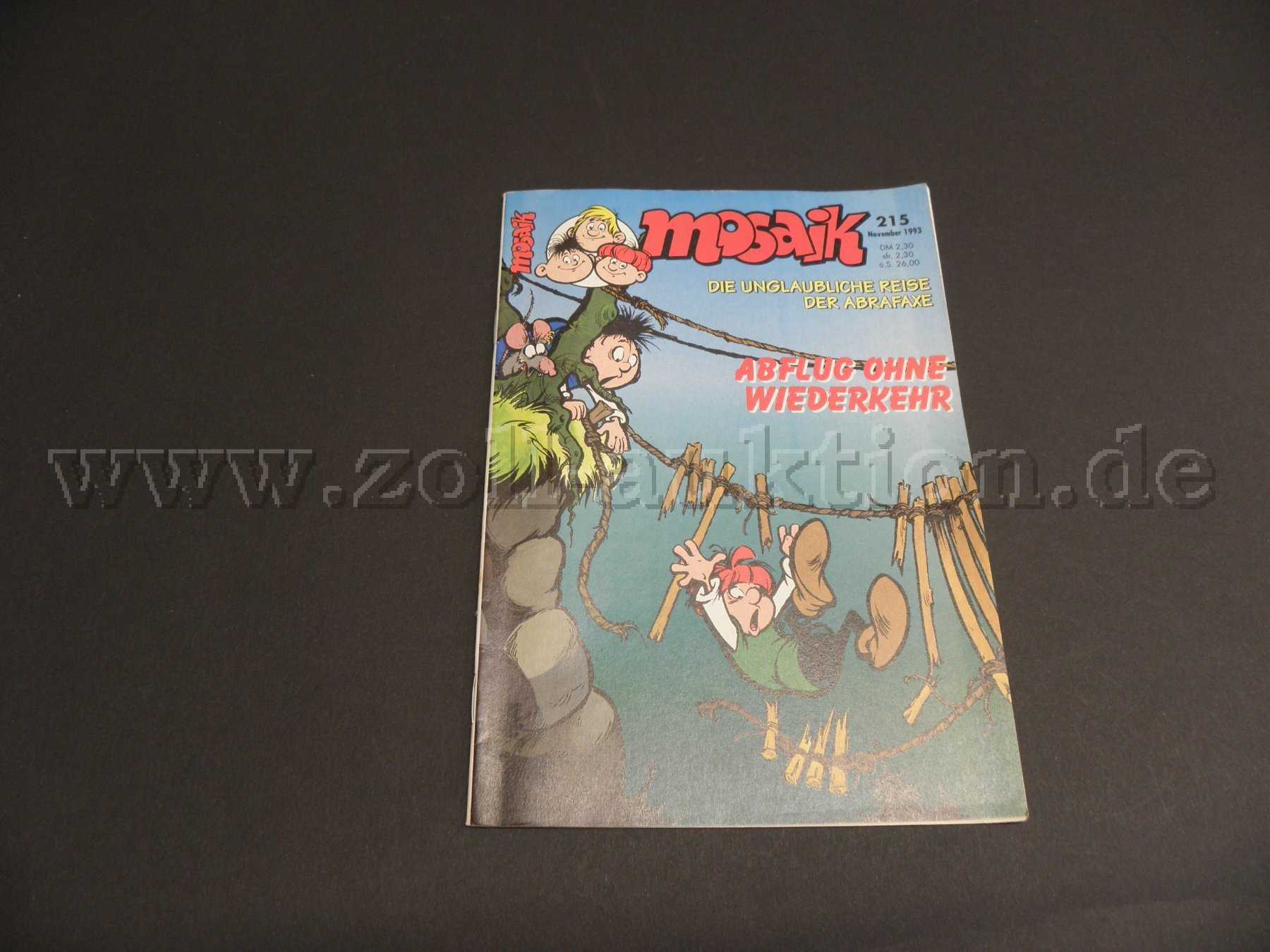Heft 215 (November 1993): Abflug ohne Wiederkehr