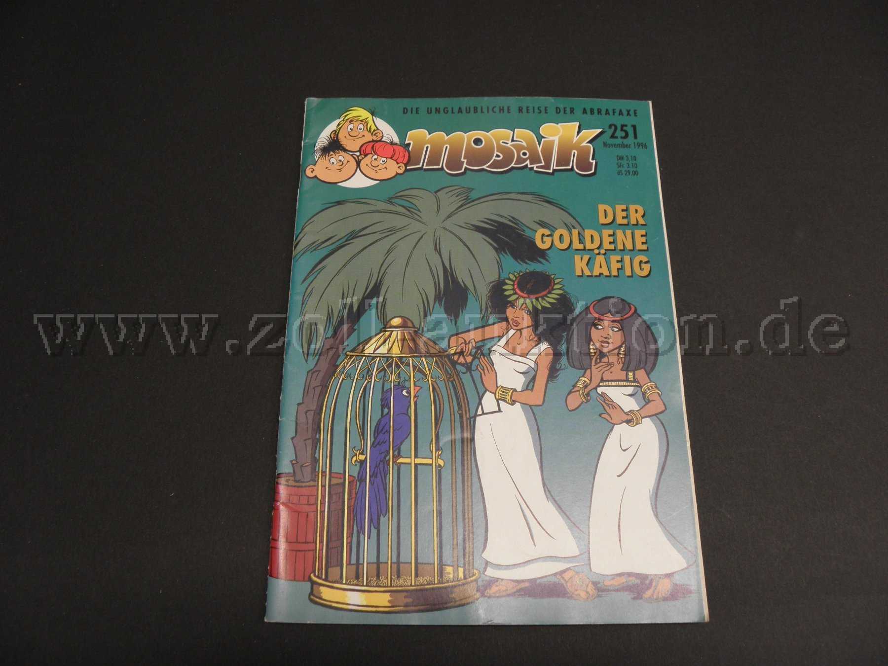 Heft 251 (November 1996): Der goldene Käfig