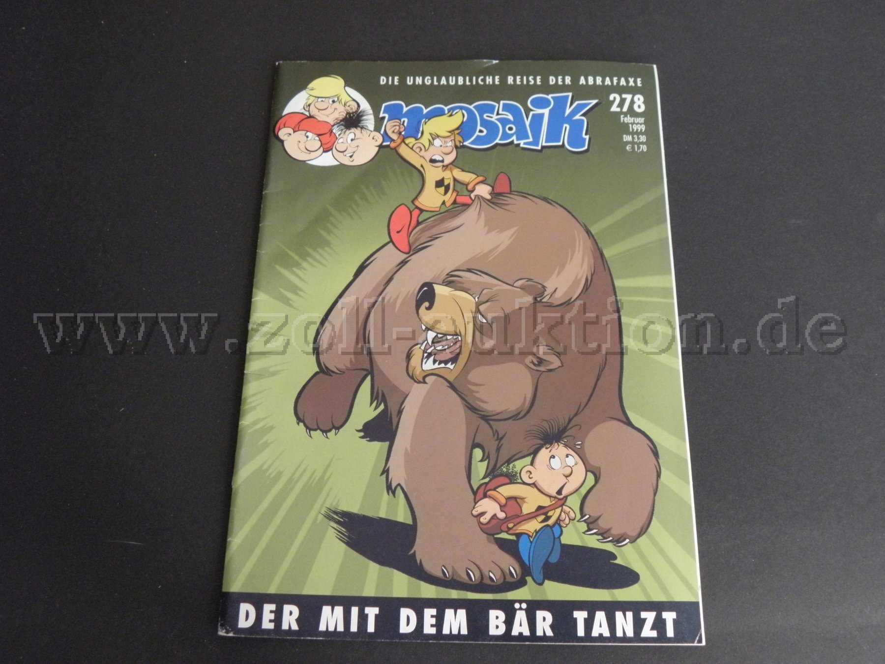 Heft 278 (Februar 1999): Der mit dem Bär tanzt (Jagd nach Eldorado)