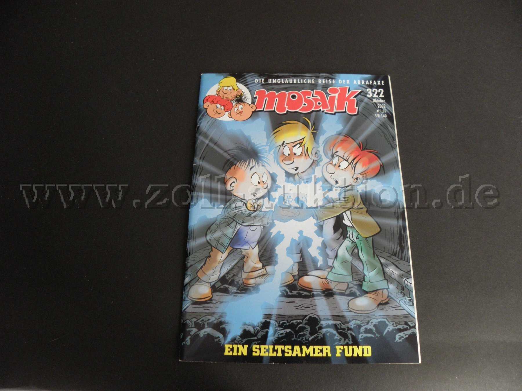 Oktober 2002 (Heft 322): Ein seltsamer Fund