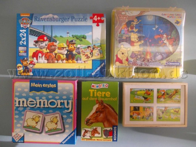 3 Puzzle + 2 Spiele