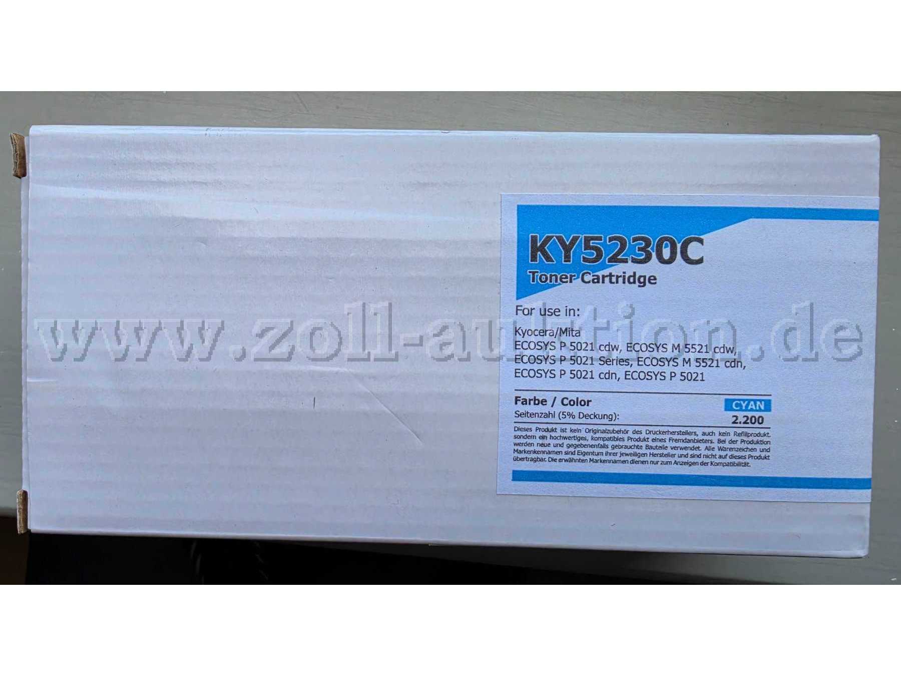 Toner Kyocera cyan