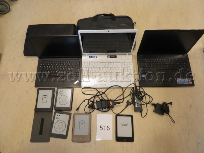 offene Laptops