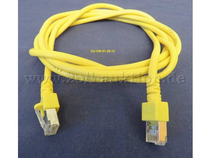 circa 2,00 Meter langes Patchkabel mit beidseitigen RJ45-Stecker (Musterbild)