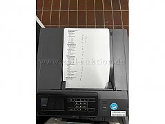 Gerätestatistik eines Druckers