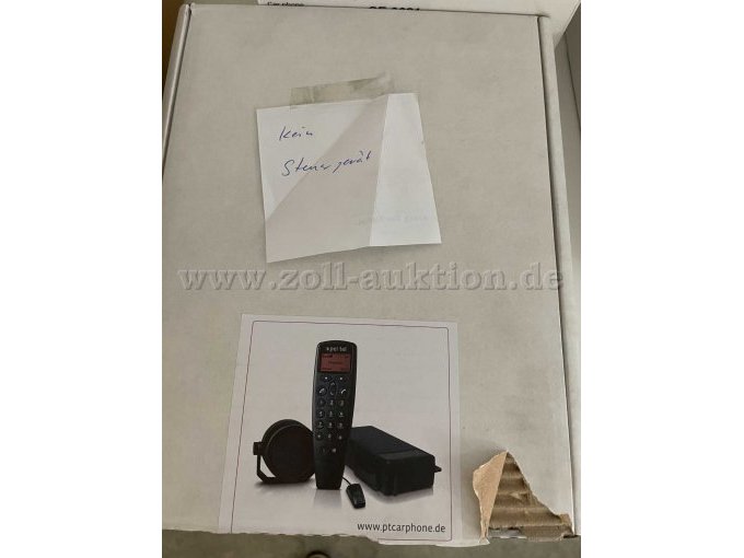 PT Car Phone 3 - Ansicht Karton