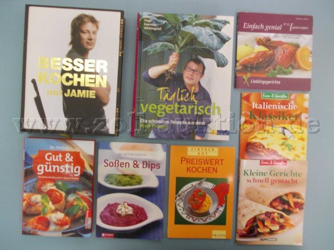 4 Bücher + 4 Hefte