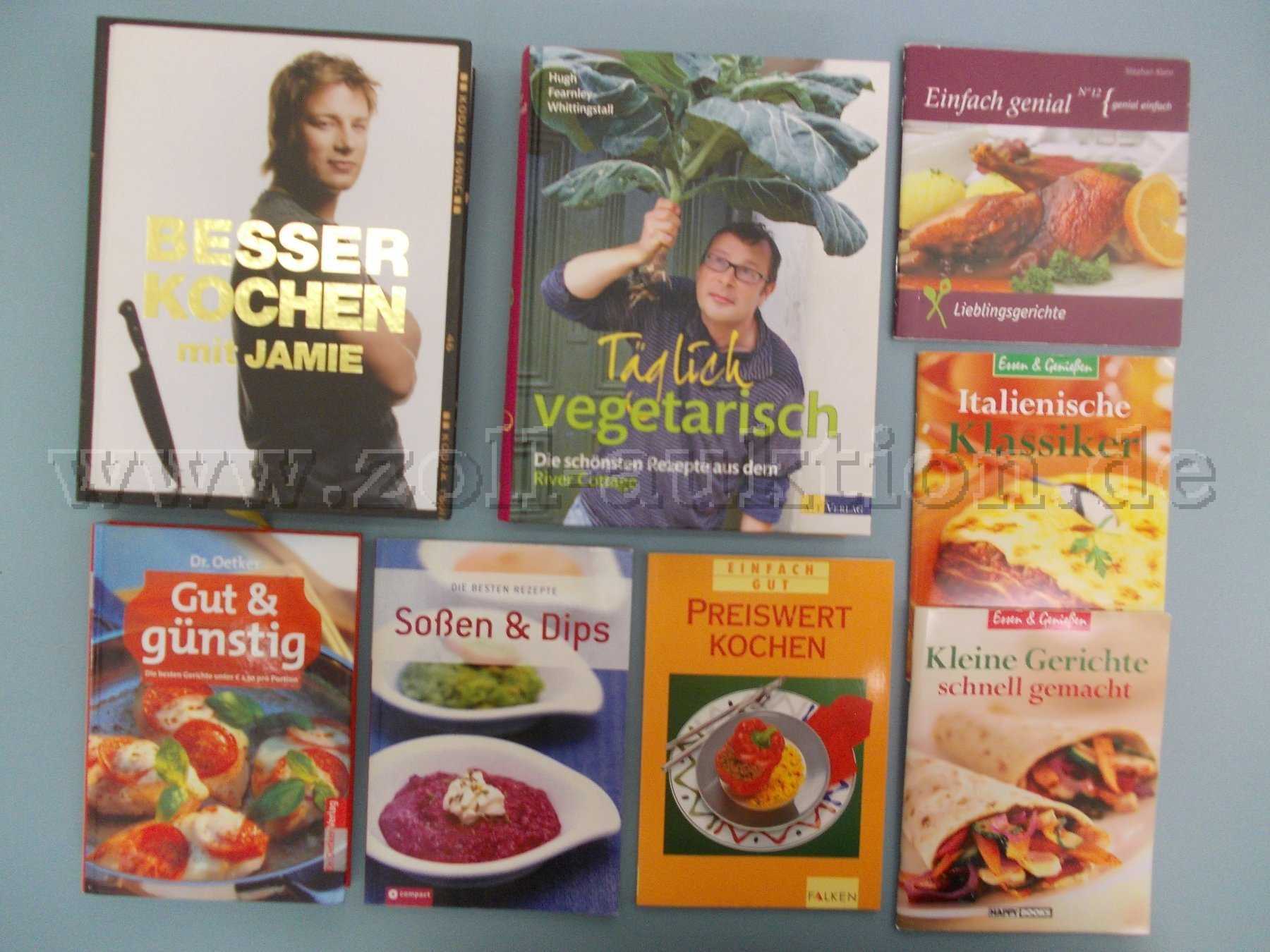 4 Bücher + 4 Hefte