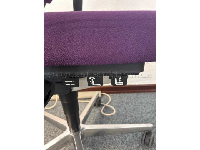 Seitliche Detailansicht - Hebel Möglichkeiten Verstellung