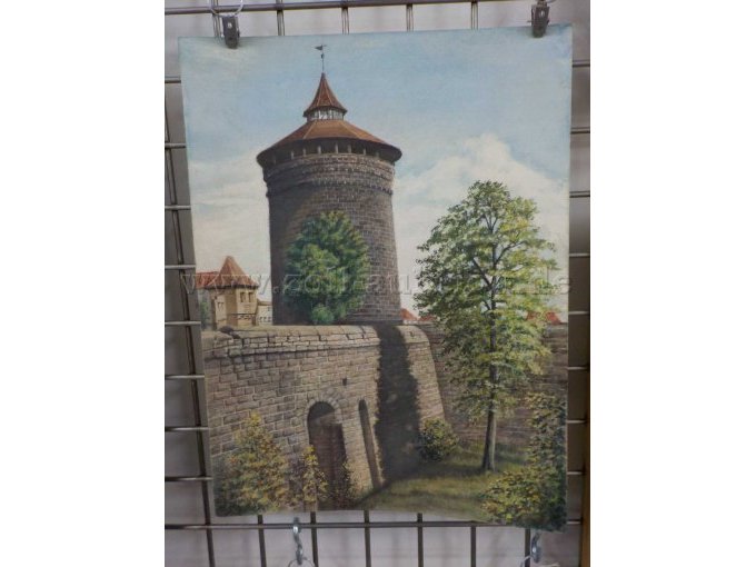 Detailbild Acrylzeichnung