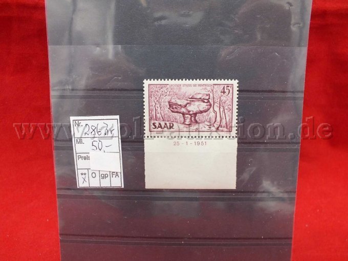 Detailaufnahme der Briefmarke
Michel Nr. 286 BR