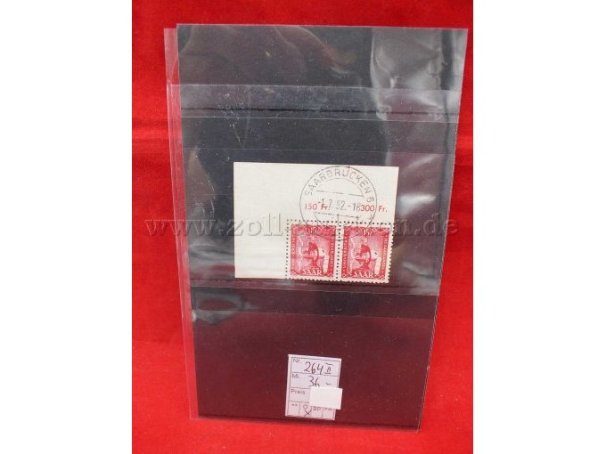 Detailaufnahme der Briefmarken
Michel Nr. 264 II